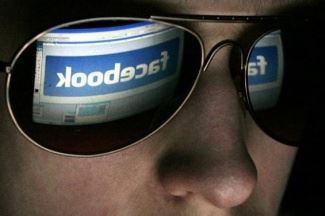 Person wearing sunglasses